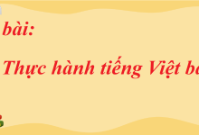 Soạn bài Thực hành tiếng Việt bài 10 SGK Ngữ Văn 7 tập 2 Chân trời sáng tạo - siêu ngắn>
