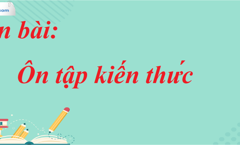 Soạn bài Ôn tập kiến thức SGK Ngữ Văn 7 tập 1 Kết nối tri thức - siêu ngắn>