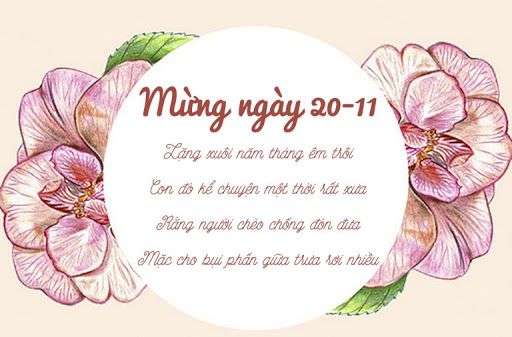 Bài thơ về thầy cô giáo, tri ân thầy cô giáo ngày 20/11