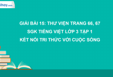 Bài 15: Thư viện trang 66, 67 SGK Tiếng Việt 3 tập 1 Kết nối tri thức với cuộc sống>