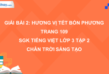 Bài 2: Hương vị Tết bốn phương trang 109 SGK Tiếng Việt 3 tập 2 Chân trời sáng tạo>