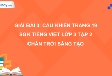 Bài 3: Câu khiến trang 19 SGK Tiếng Việt 3 tập 2 Chân trời sáng tạo>