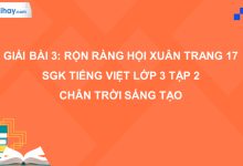 Bài 3: Rộn ràng hội xuân trang 17 SGK Tiếng Việt 3 tập 2 Chân trời sáng tạo>
