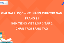 Bài 4: Đọc - kể Nắng phương Nam trang 91 SGK Tiếng Việt 3 tập 2 Chân trời sáng tạo>
