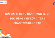 Bài 4: Tiếng đàn trang 36, 37 SGK Tiếng Việt 3 tập 2 Chân trời sáng tạo>