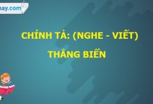 Chính tả: Thắng biển trang 77 SGK Tiếng Việt 4 tập 2>