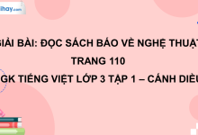 Đọc sách báo về nghệ thuật trang 110 SGK Tiếng Việt 3 tập 1 Cánh diều>