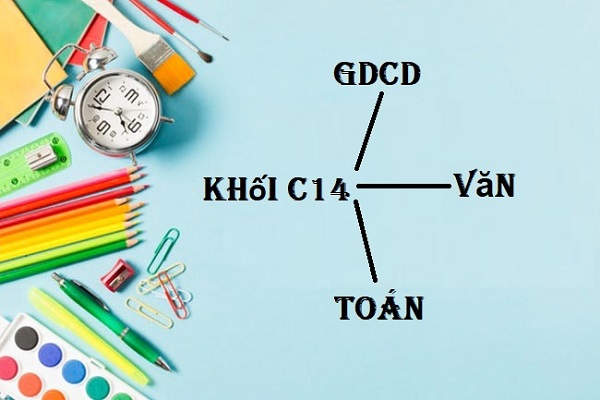 Khối C14 gồm những môn nào?