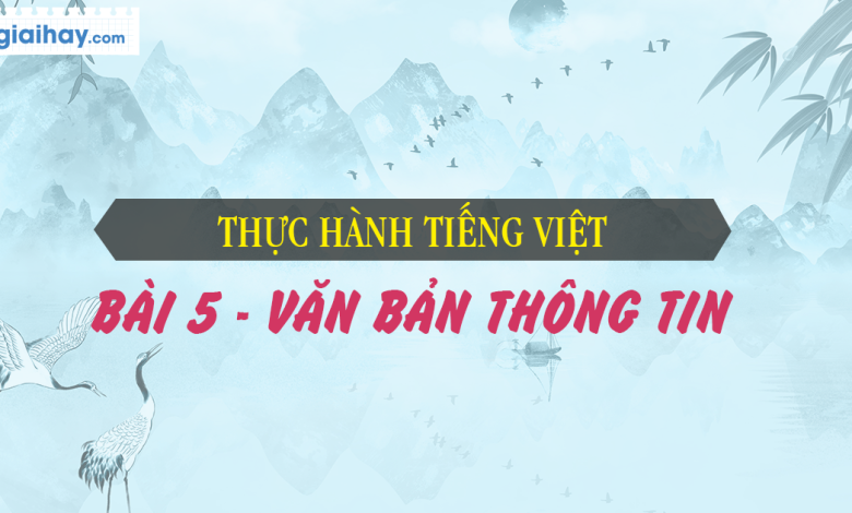 Soạn bài Thực hành Tiếng Việt bài 5 SGK Ngữ văn 6 tập 1 Cánh diều siêu ngắn>