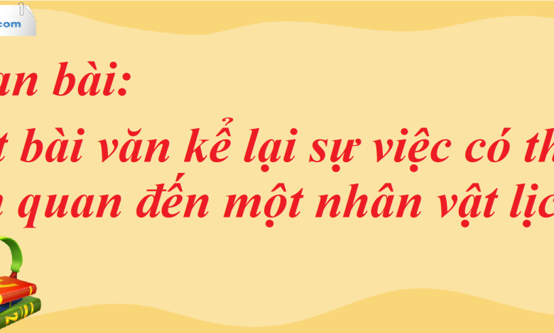 Soạn bài Viết bài văn kể lại sự việc có thật liên quan đến một nhân vật lịch sử SGK Ngữ Văn 7 tập 2 Kết nối tri thức - siêu ngắn>