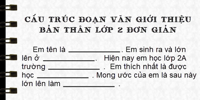 Hướng dẫn viết 2-3 câu tự giới thiệu về bản thân