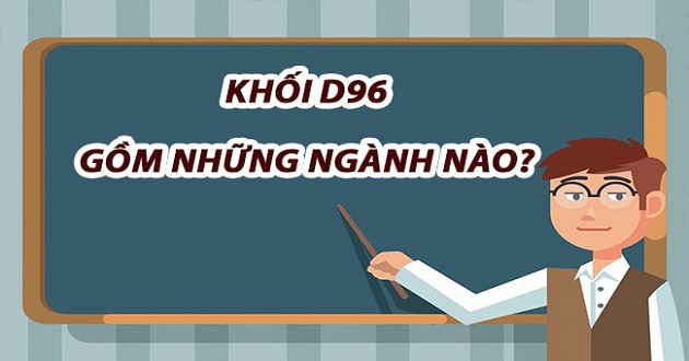 Khối D96 gồm những môn nào?