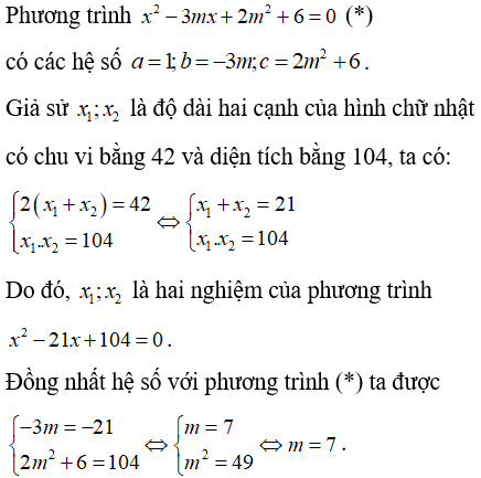 Hệ thức vi-et và ứng dụng để giải phương trình bậc hai một ẩn cực hay, có đáp án