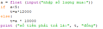 Giải Tin học 10 Bài 19: Câu lệnh rẽ nhánh if - Kết nối tri thức (ảnh 1)