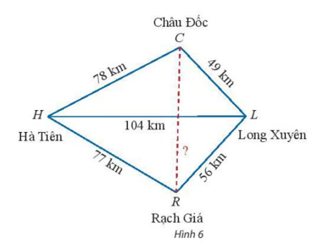 Giải Toán 10 Bài 3: Giải tam giác và ứng dụng thực tế - Chân trời sáng tạo (ảnh 1)