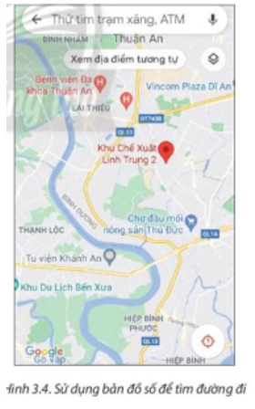 Giải Địa lí 10 Bài 3: Một số ứng dụng của GPS và bản đồ số trong đời sống – Chân trời sáng tạo (ảnh 1)