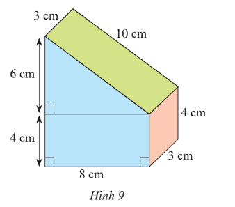 Toán 7 Bài 4: Diện tích xung quanh và thể tích của hình lăng trụ đứng tam giác, lăng trụ đứng tứ giác - Chân trời sáng tạo (ảnh 1)