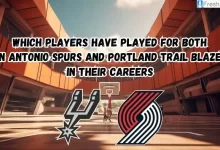 Which Players Have Played for Both San Antonio Spurs and Portland Trail Blazers in Their Careers?