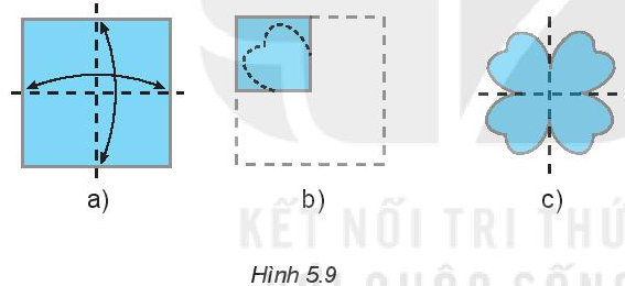 Ứng dụng tính đối xứng trong nghệ thuật cắt giấy (ảnh 1)