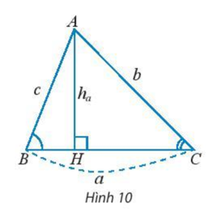 Giải Toán 10 Bài 2: Định lí côsin và định lí sin - Chân trời sáng tạo (ảnh 1)