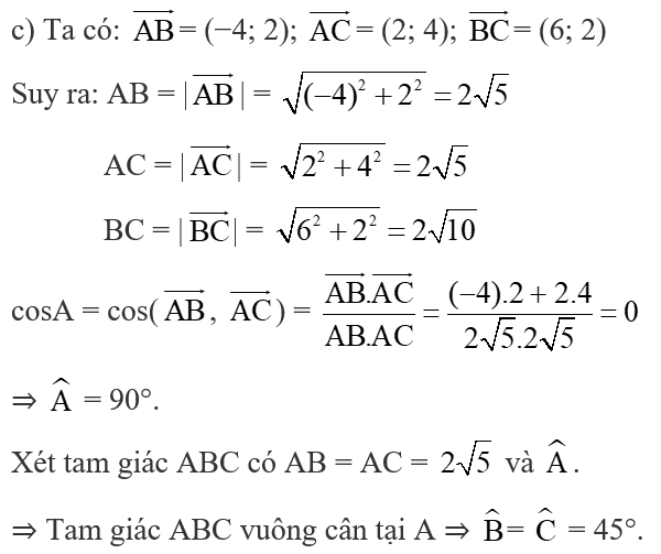 Giải Toán 10 Bài 1 (Chân trời sáng tạo): Tọa độ của vectơ  (ảnh 1)