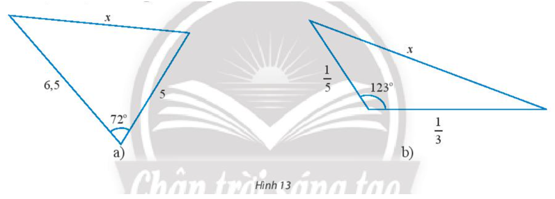 Giải Toán 10 Bài 2: Định lí côsin và định lí sin - Chân trời sáng tạo (ảnh 1)