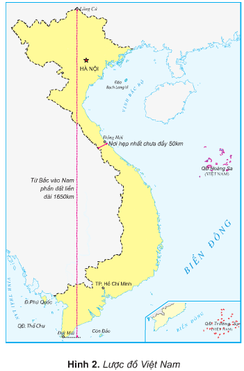 Địa lí lớp 5 Bài 1: Việt Nam đất nước chúng ta (ảnh 1)