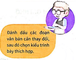 Tin học lớp 5 Bài 3: Chọn kiểu trình bày có sẵn cho đoạn văn bản (ảnh 1)