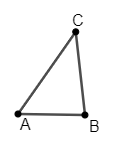 Vẽ tam giác khi biết độ dài ba cạnh (ảnh 1)