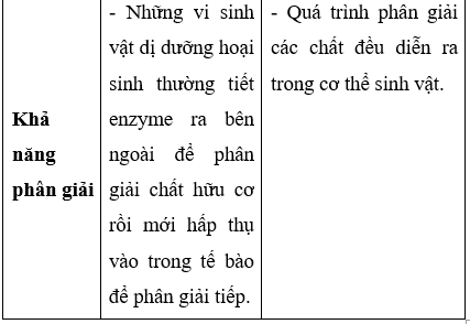 Giải Sinh học 10 Bài 21: Trao đổi chất, sinh trưởng và sinh sản ở vi sinh vật (ảnh 1)