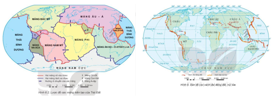 Giải Địa lí 10 Bài 8: Thực hành: Sự phân bố các vành đai núi lửa - Kết nối tri thức (ảnh 1)