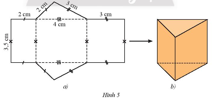 Toán 7 Bài 3: Hình lăng trụ đứng tam giác - Hình lăng trụ đứng tứ giác - Chân trời sáng tạo (ảnh 1)