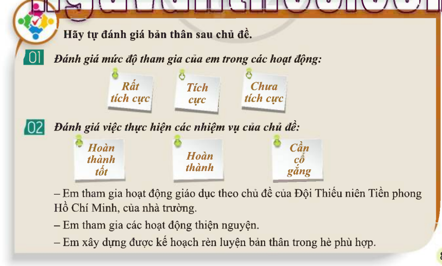 HĐTN 7 Kế hoạch nhỏ mùa hè trang 81 - Cánh diều (ảnh 1)