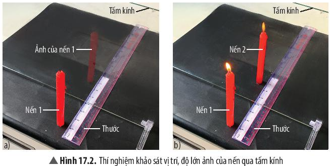 Giải Khoa học tự nhiên 7 Bài 17: Ảnh của vật tạo bởi gương phẳng - Chân trời sáng tạo (ảnh 1)