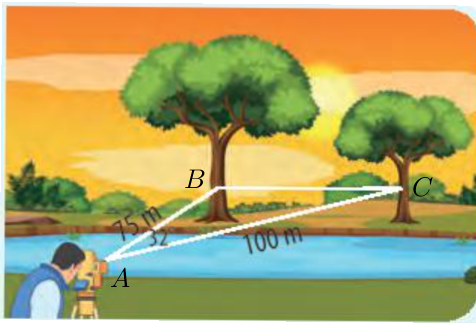 Giải Toán 10 Bài 3: Giải tam giác và ứng dụng thực tế - Chân trời sáng tạo (ảnh 1)