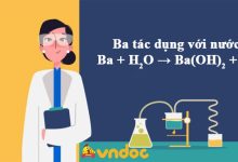 Ba + H2O → Ba(OH)2 + H2