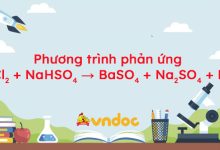 BaCl2 + NaHSO4 → BaSO4 + Na2SO4 + HCl