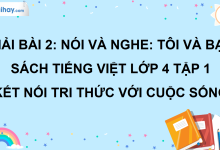 Bài 2: Nói và nghe: Tôi và bạn trang 15 SGK Tiếng Việt lớp 4 tập 1 Kết nối tri thức với cuộc sống>