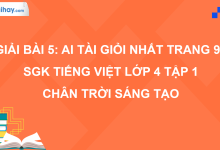 Bài 5: Ai tài giỏi nhất trang 96 SGK Tiếng Việt 4 tập 1 Chân trời sáng tạo>