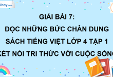 Bài 7: Đọc Những bức chân dung trang 30 SGK Tiếng Việt lớp 4 tập 1 Kết nối tri thức với cuộc sống>