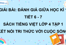 Bài: Đánh giá giữa học kì 1 - Tiết 6, 7 trang 75 SGK Tiếng Việt lớp 4 tập 1 Kết nối tri thức với cuộc sống>