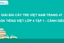 Cây tre Việt Nam trang 47 SGK Tiếng Việt 4 tập 1 Cánh diều>