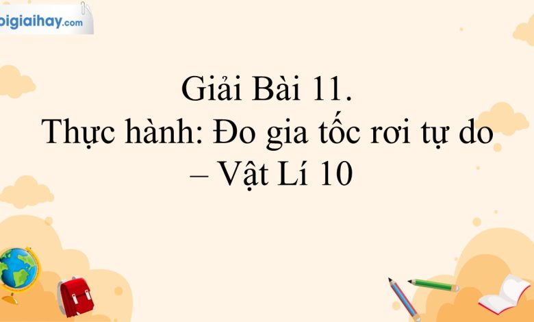 Giải vật lí 10 bài 11 trang 47, 48 Kết nối tri thức