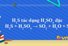 H2S + H2SO4 → SO2 + H2O + S