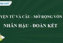 Luyện từ và câu: Mở rộng vốn từ: Nhân hậu - Đoàn kết trang 33 SGK Tiếng Việt 4 tập 1>