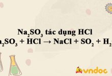 Na2SO3 + HCl → NaCl + SO2 + H2O
