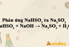 NaHSO3 + NaOH → Na2SO3 + H2O