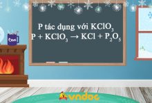 P + KClO3 → KCl + P2O5