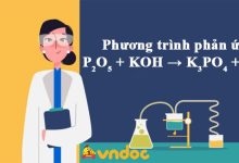 P2O5 + KOH → K3PO4 + H2O