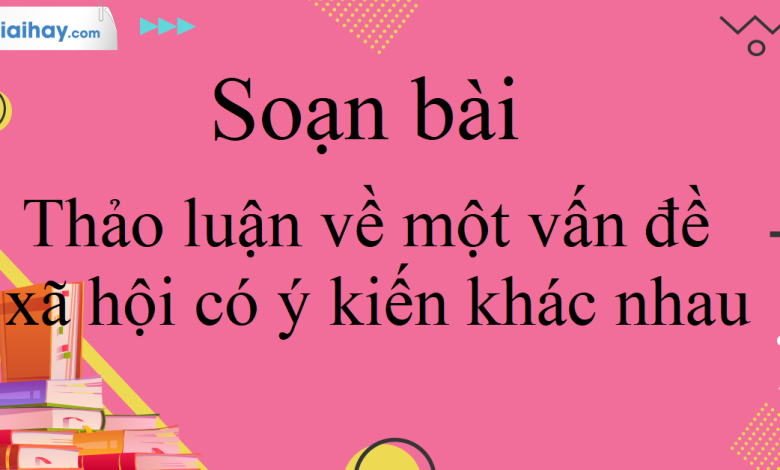 Soạn bài Nói và nghe Thảo luận về một vấn đề xã hội có ý kiến khác nhau SGK Ngữ Văn 10 tập 2 Kết nối tri thức - siêu ngắn>